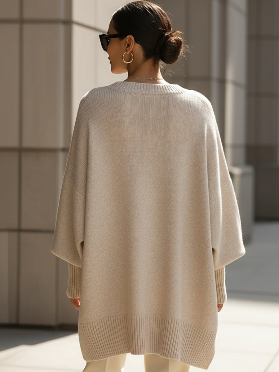 Jennifer | Jersey Oversize Asimétrico