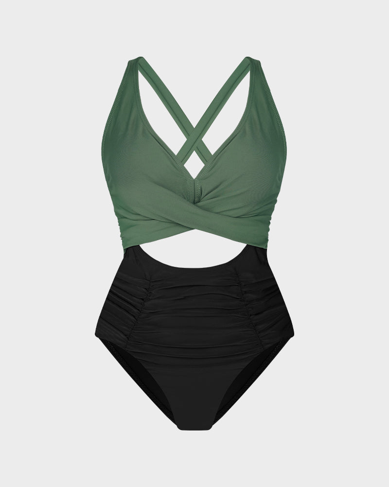 Maillot con Control de Abdomen y Efecto Push Up