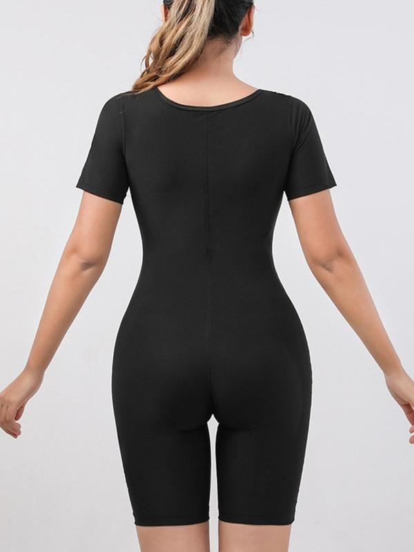 Mono Fitness para Mujeres con Cierre que Aumenta la Sudoración