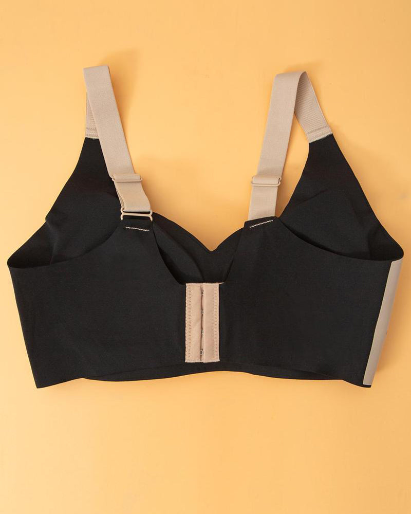 sujetador push-up inalámbrico anti-caída