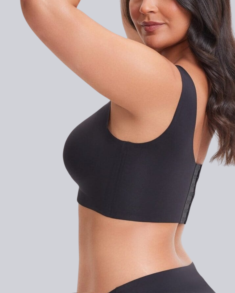 Floralshe® Sujetador Sin Costuras con Escote en Forma de V