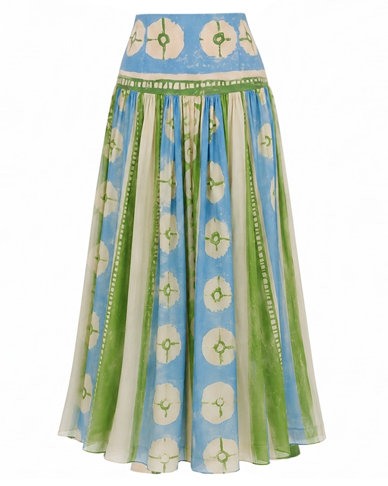 Conjunto de Bañador Estampado con Tirantes Regulables