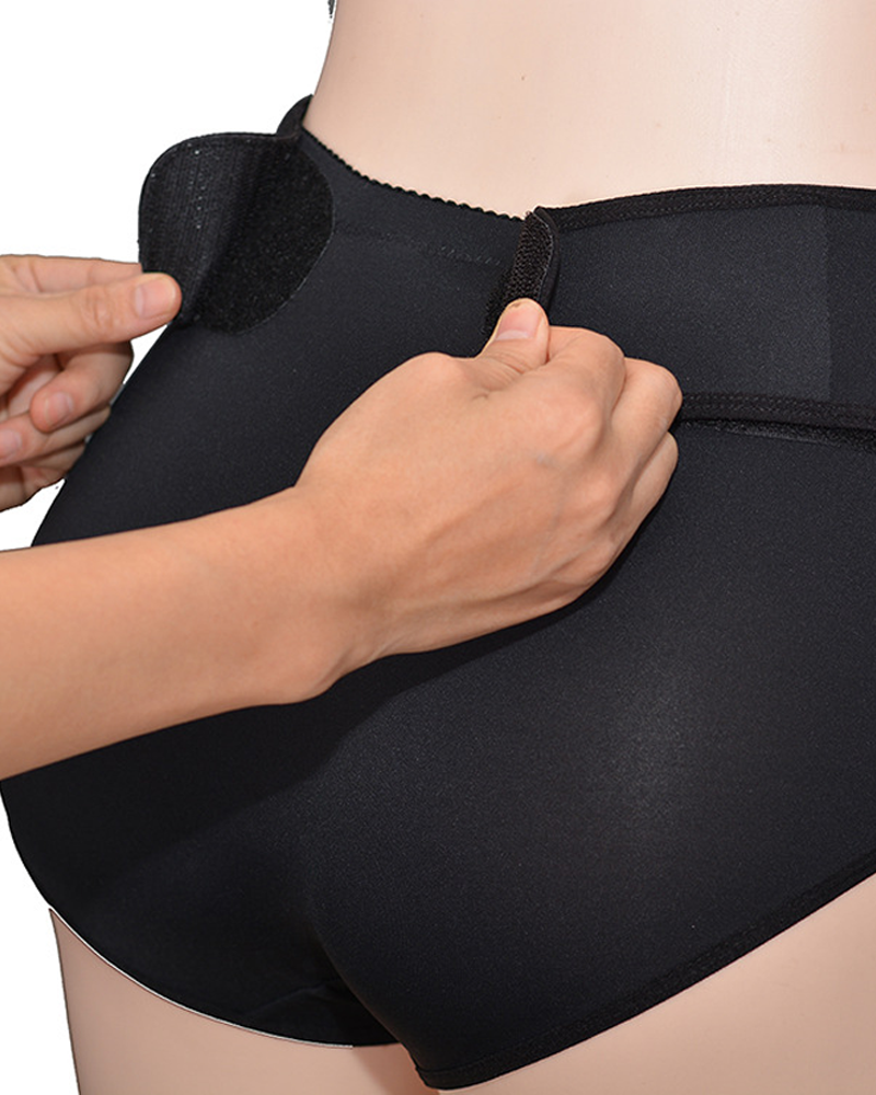 Panties Moldeadores de Nylon con Levantamiento de Caderas y Cierre de Velcro para Postparto
