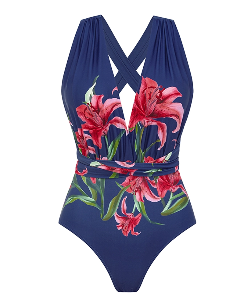 Conjunto de Baño Iris Print: Múltiples Estilos de Uso