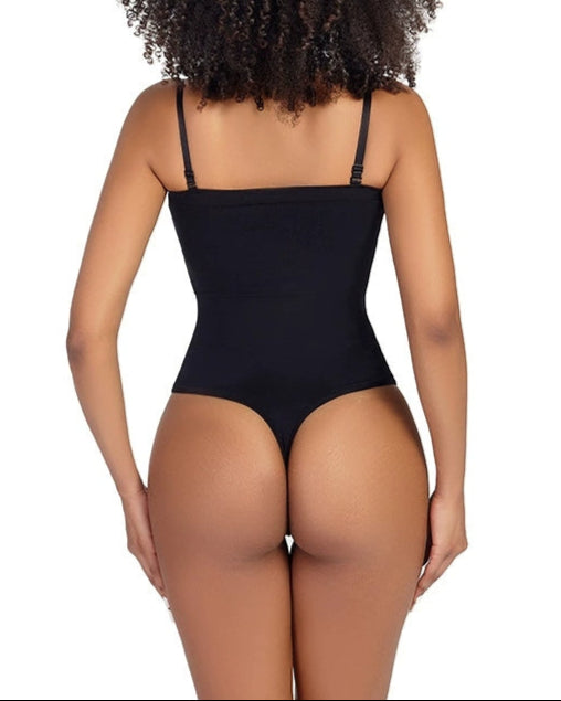 Body sin mangas y sin costuras con control abdominal y efecto levantador de glúteos
