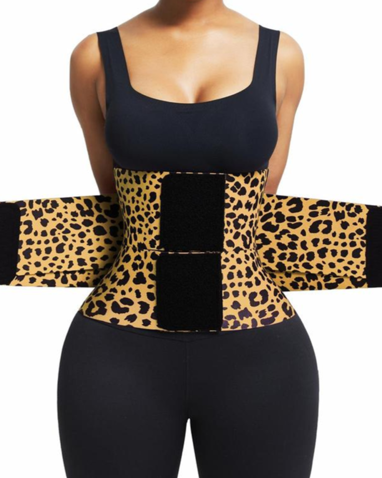Cinturilla Moldeadora Abdominal para Mujeres con Triple Envoltura