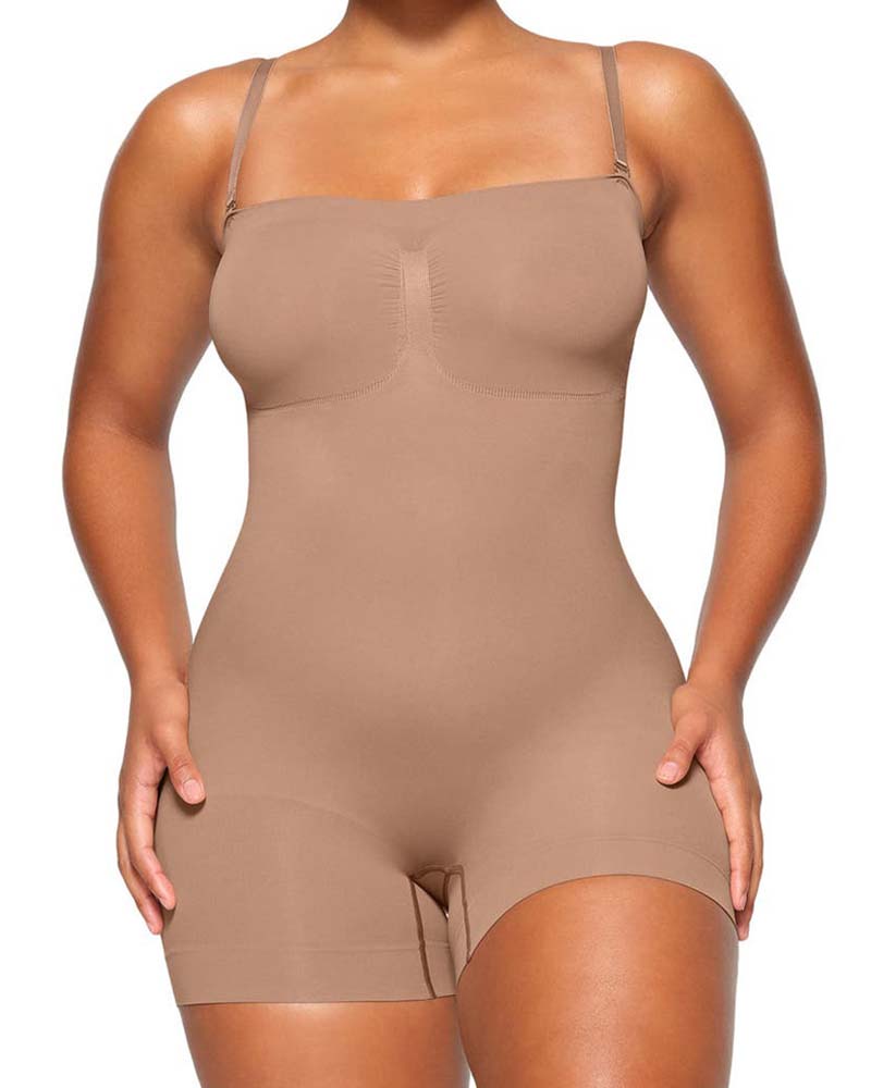 Body Sin Mangas Moldeador con Tirantes Desmontables