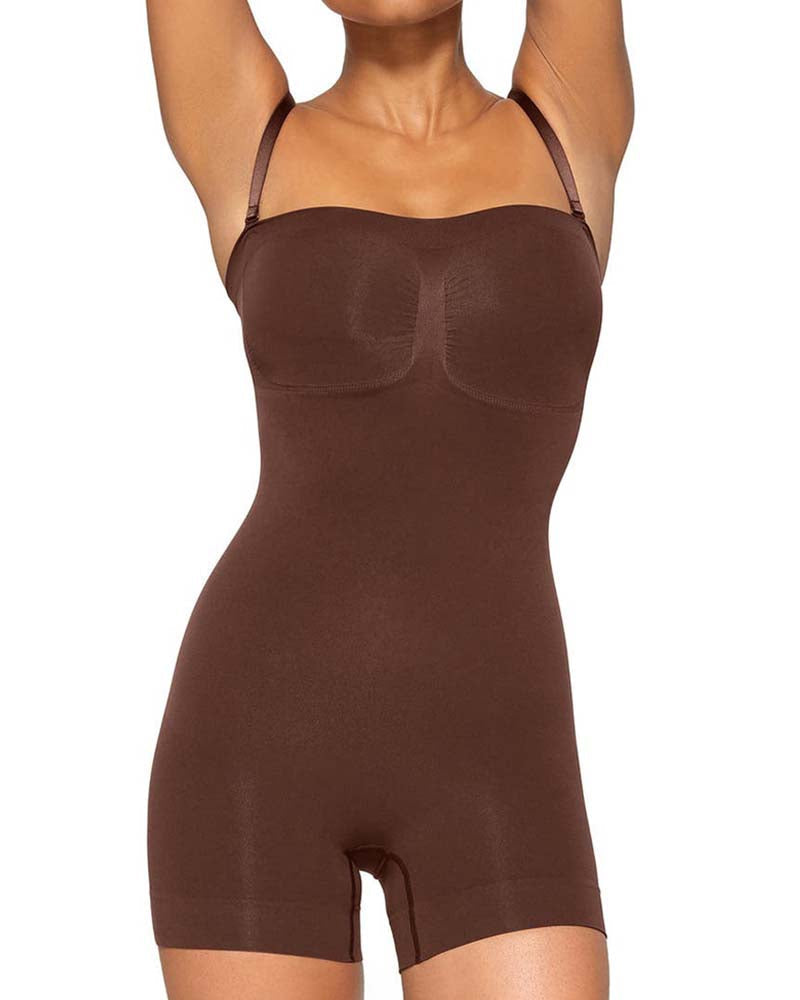 Body Sin Mangas Moldeador con Tirantes Desmontables