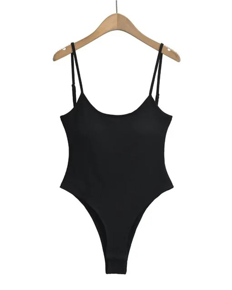 Body sin costuras de control abdominal ajustado para mujer