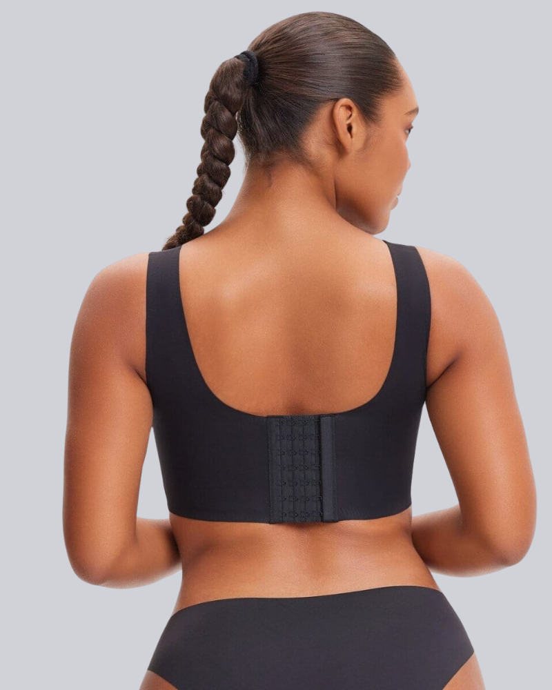 Floralshe® Sujetador Sin Costuras con Escote en Forma de V