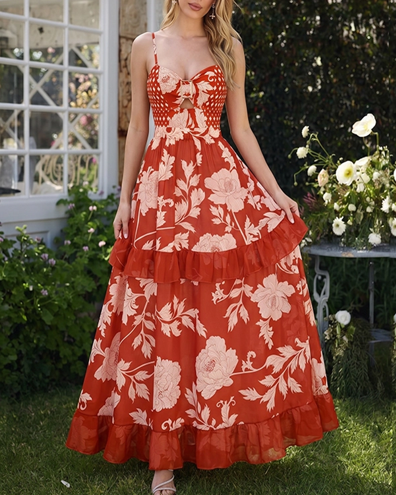 Conjunto de Baño con Corte y Detalles de Flores Rojas