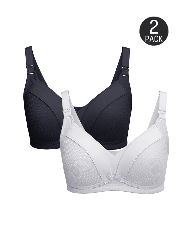 Top de Lactancia de Algodón sin Aros para Mujeres