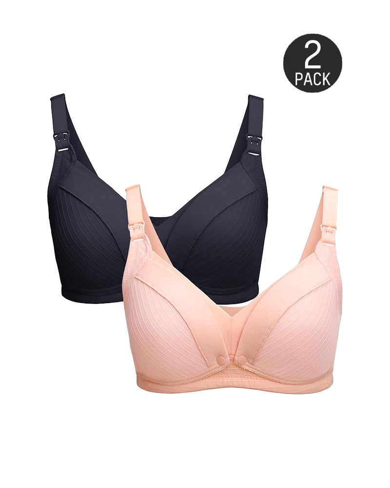 Top de Lactancia de Algodón sin Aros para Mujeres