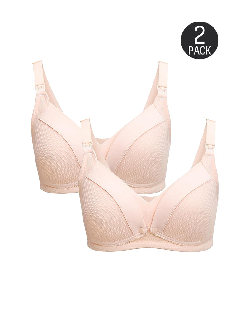 Top de Lactancia de Algodón sin Aros para Mujeres