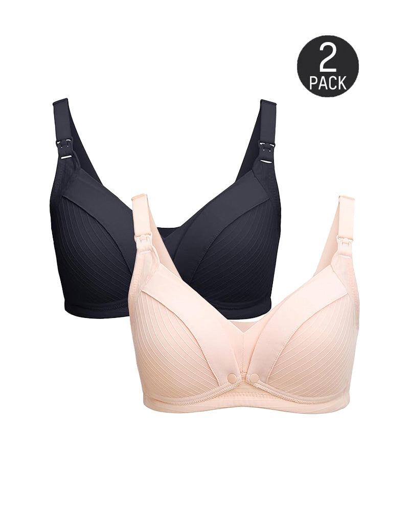 Top de Lactancia de Algodón sin Aros para Mujeres