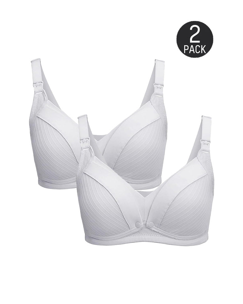 Top de Lactancia de Algodón sin Aros para Mujeres