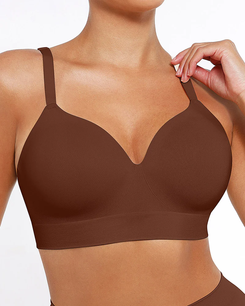 Sostén Push-Up para Mujeres, Sin Aros, Sin Costuras, Máximo Confort