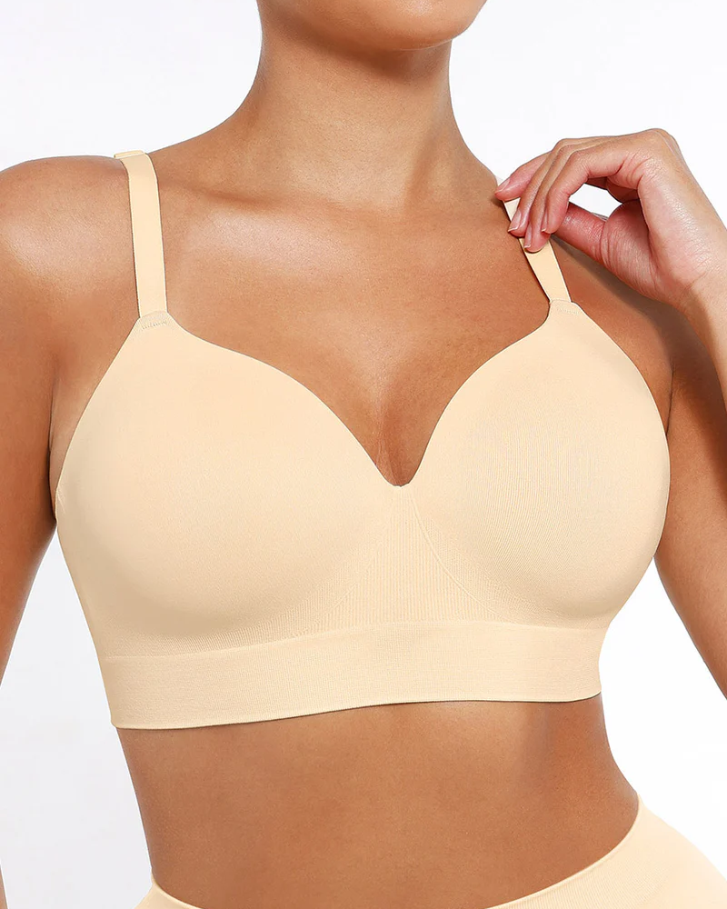 Sostén Push-Up para Mujeres, Sin Aros, Sin Costuras, Máximo Confort