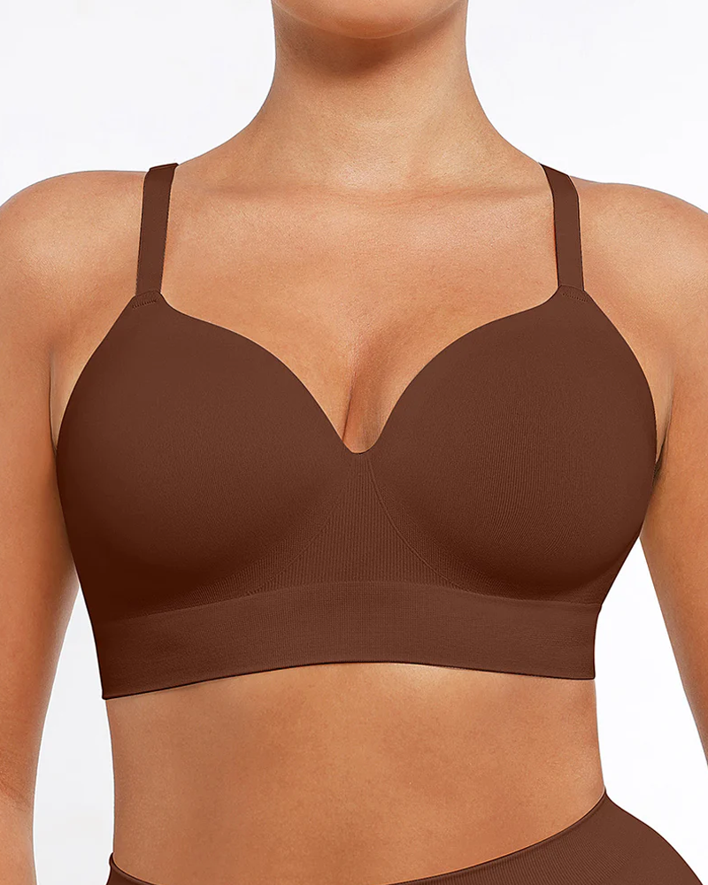 Sostén Push-Up para Mujeres, Sin Aros, Sin Costuras, Máximo Confort