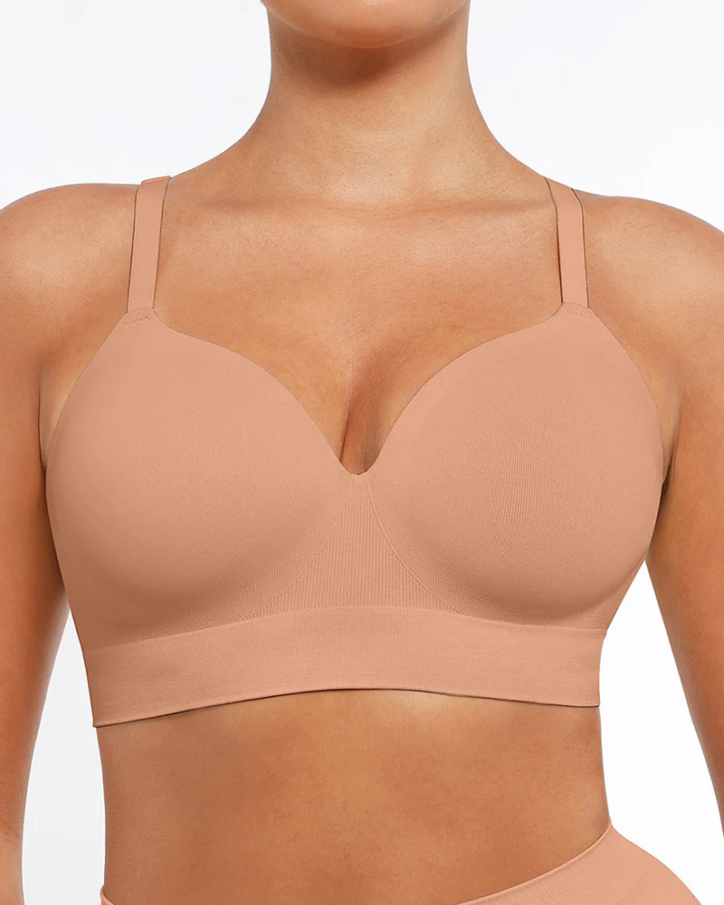 Sostén Push-Up para Mujeres, Sin Aros, Sin Costuras, Máximo Confort