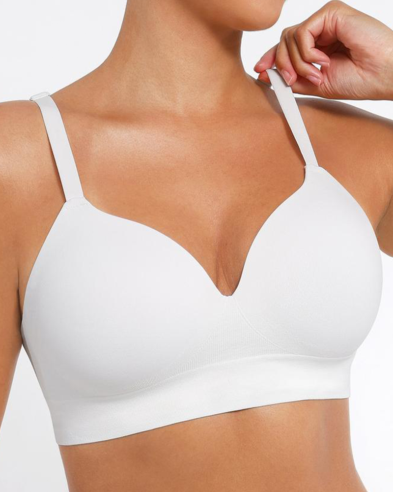 Sostén Push-Up para Mujeres, Sin Aros, Sin Costuras, Máximo Confort