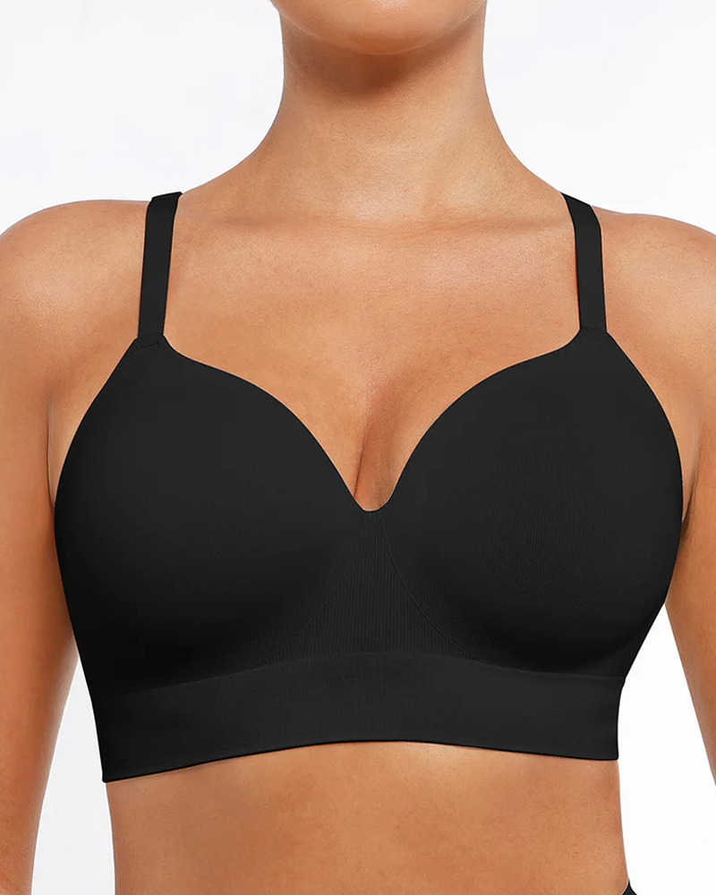 Sostén Push-Up para Mujeres, Sin Aros, Sin Costuras, Máximo Confort