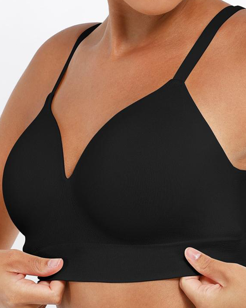 Sostén Push-Up para Mujeres, Sin Aros, Sin Costuras, Máximo Confort