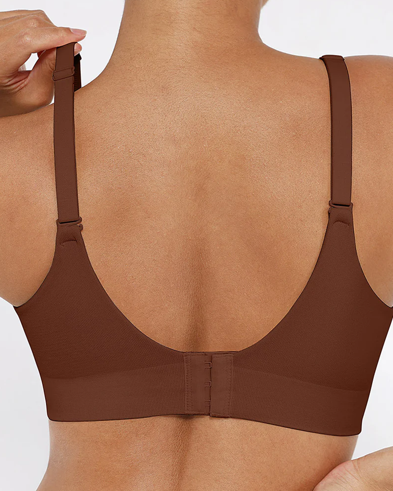 Sostén Push-Up para Mujeres, Sin Aros, Sin Costuras, Máximo Confort