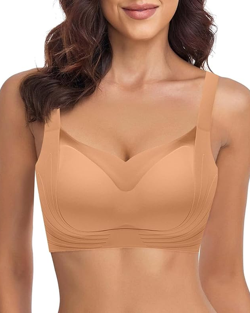 Brassiere Push-Up Sin Costuras de Gel Suave y Cómodo para Mujeres
