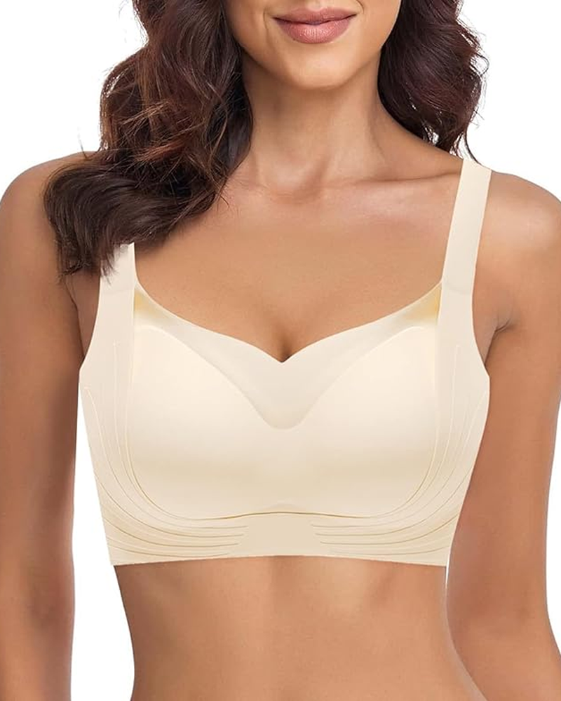 Brassiere Push-Up Sin Costuras de Gel Suave y Cómodo para Mujeres