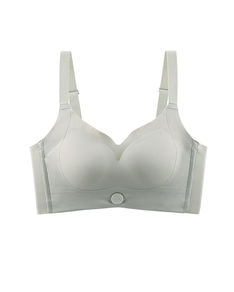 Sostén Push-Up Sin Costuras para Mujeres con Hebilla Rotativa Anticaída