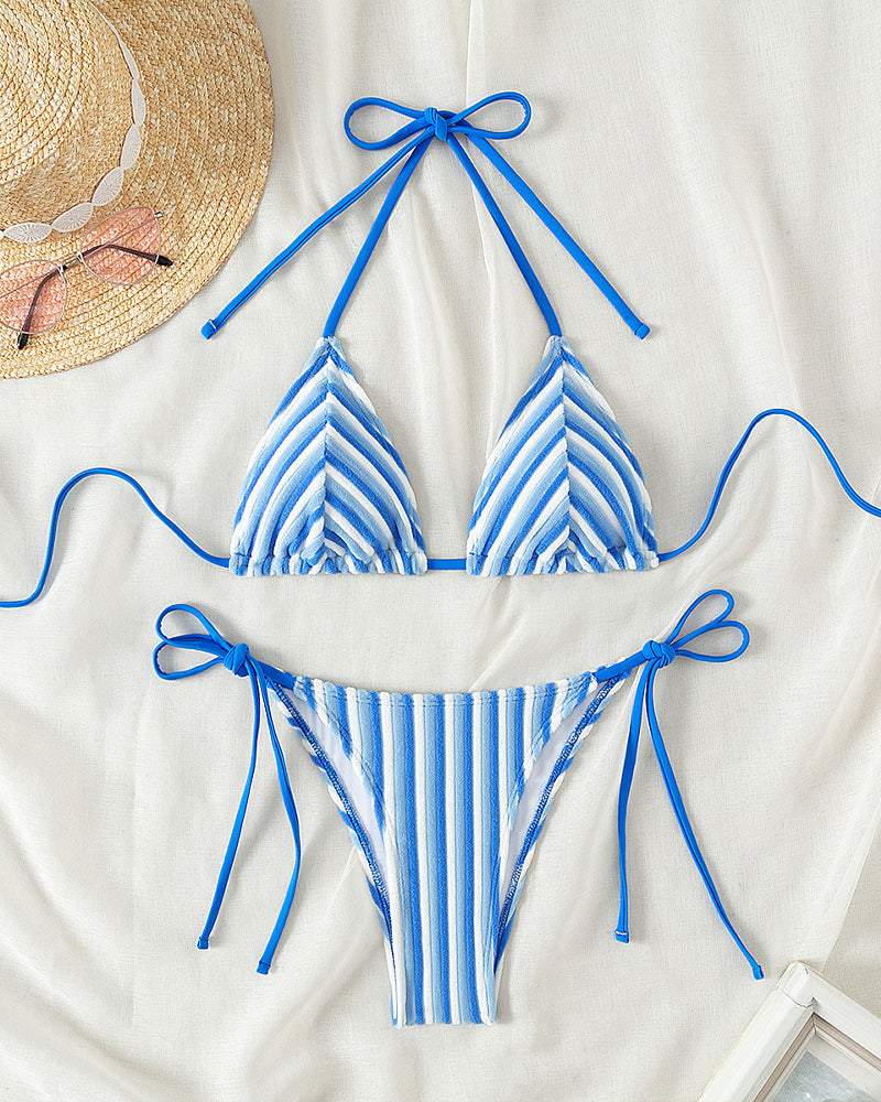 Conjunto de Bikini Estampado para Mujeres - Ideal para Vacaciones en la Playa