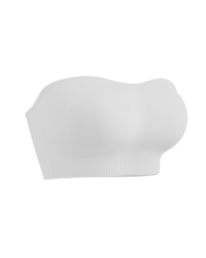 Sujetador de Silicona Antideslizante para Mujeres con Tirantes Desmontables y Sin Aros de Acero