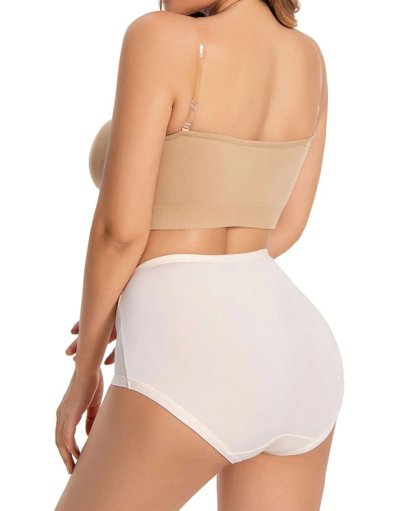 Sujetador de Silicona Antideslizante para Mujeres con Tirantes Desmontables y Sin Aros de Acero