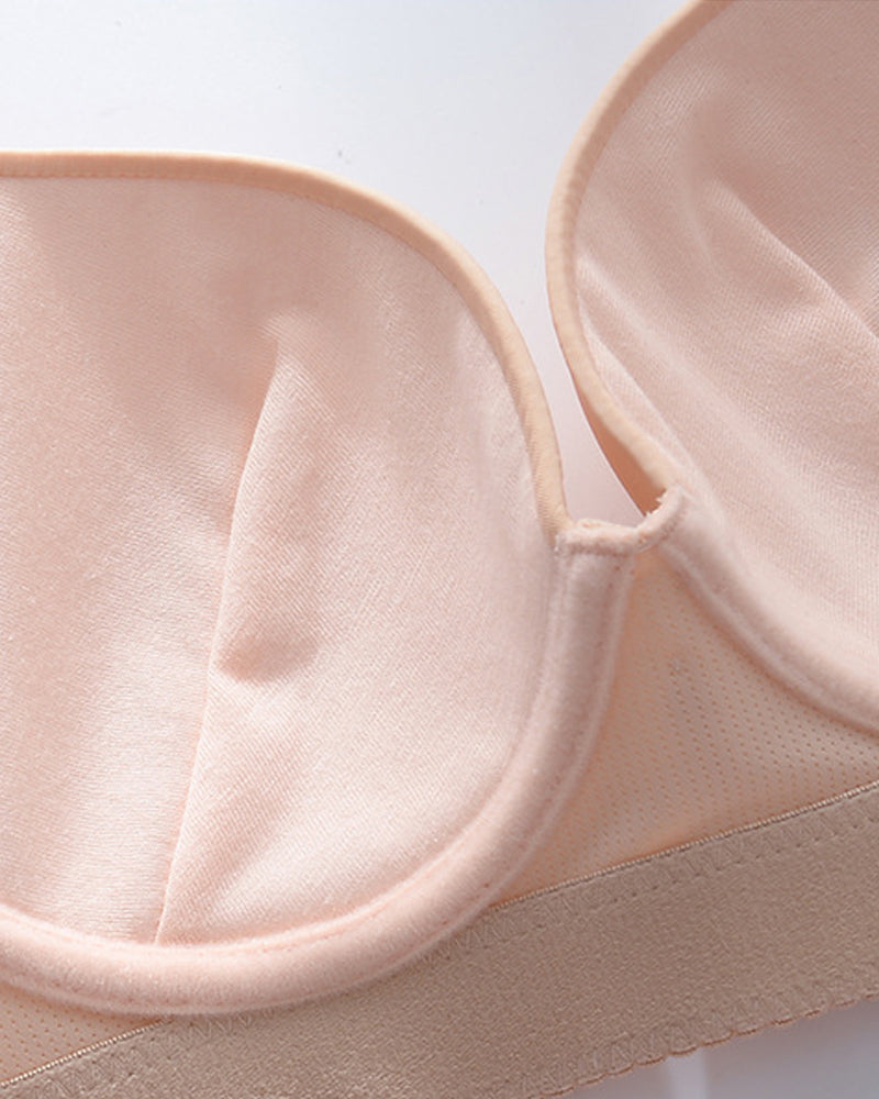 Sostén Push Up Sin Aros de Acero para Talla Grande - Transpirable