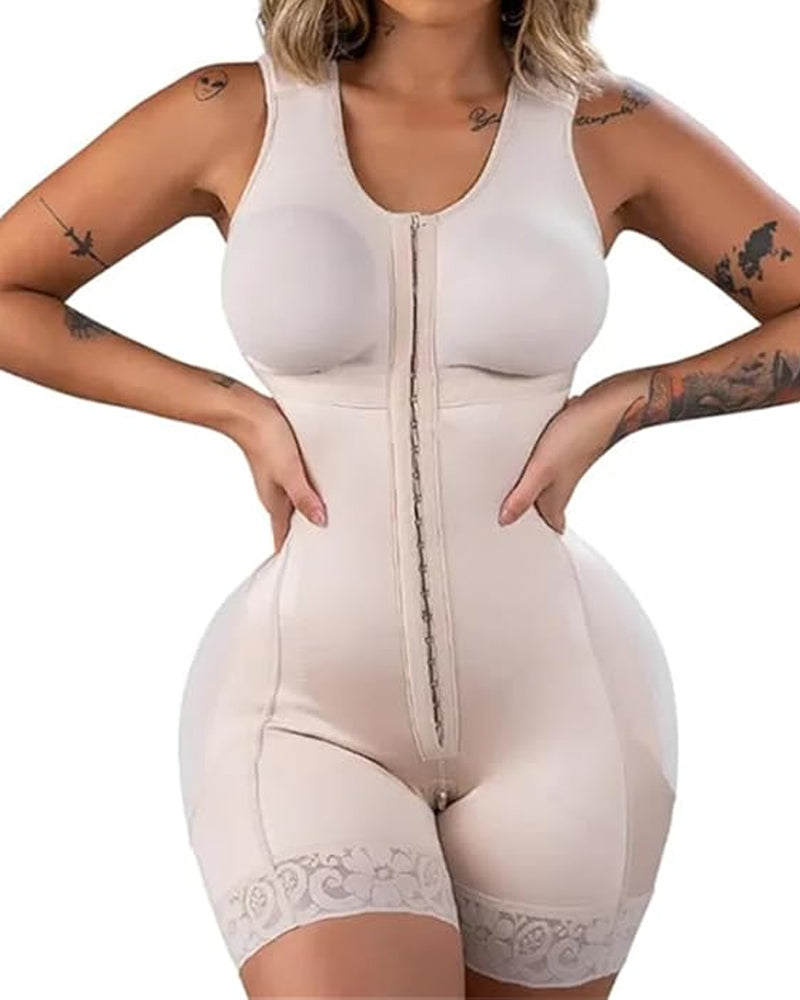 Prenda de Compresión Postquirúrgica Femenina: Abdominoplastia y Levantamiento de Caderas