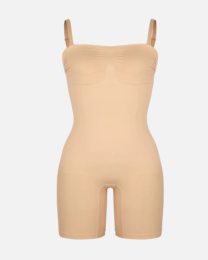 Body Shaper Sin Costuras para Mujeres con Tirantes Desmontables