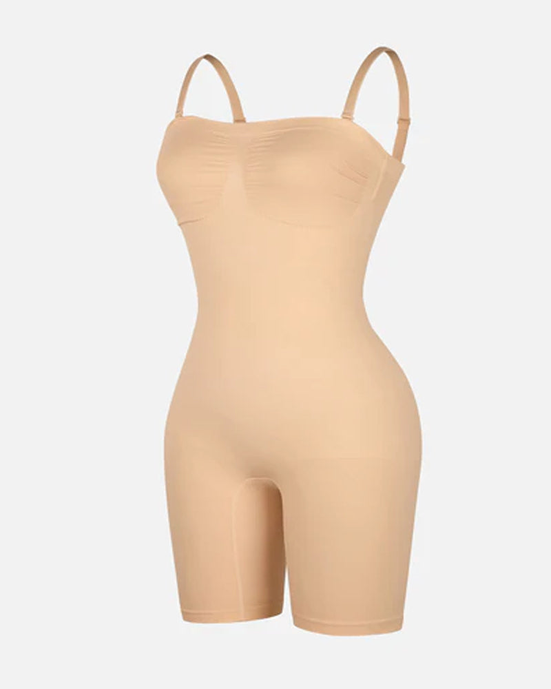 Body Shaper Sin Costuras para Mujeres con Tirantes Desmontables