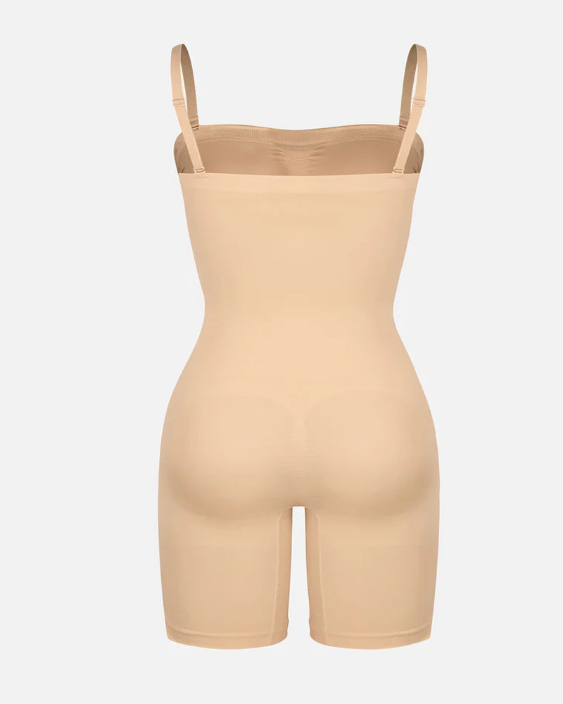 Body Shaper Sin Costuras para Mujeres con Tirantes Desmontables