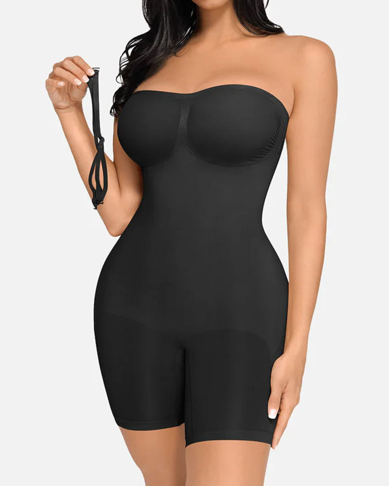 Body Shaper Sin Costuras para Mujeres con Tirantes Desmontables