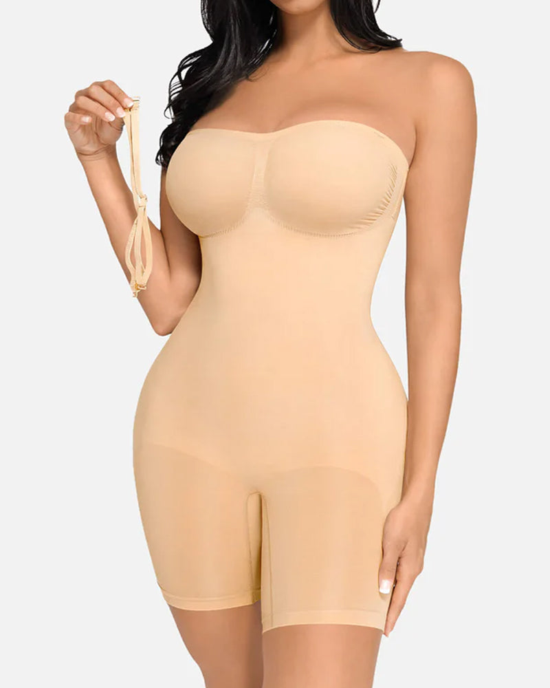 Body Shaper Sin Costuras para Mujeres con Tirantes Desmontables