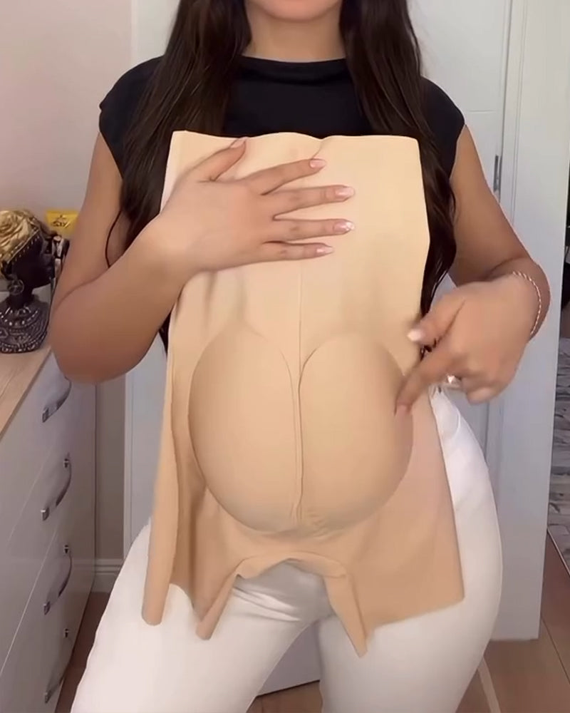 Shorts moldeadores de tiro alto sin costuras para control abdominal y realce de caderas