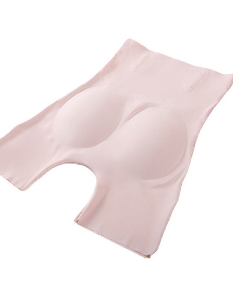 Shorts moldeadores de tiro alto sin costuras para control abdominal y realce de caderas