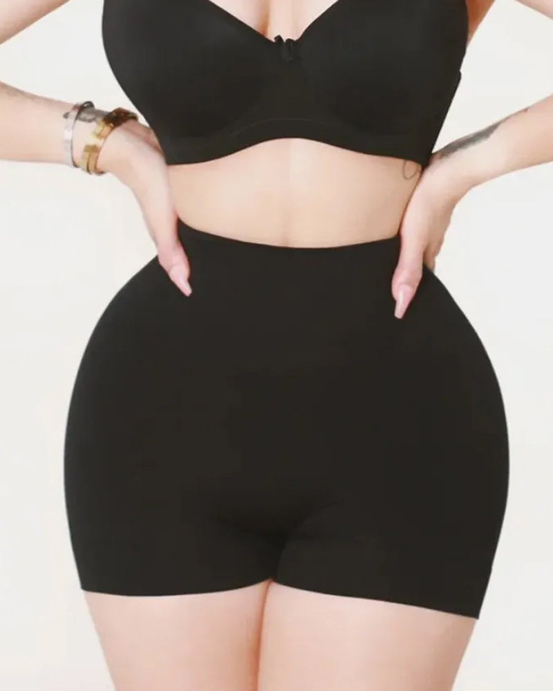 Shorts Sin Costuras para Mujeres con Control de Abdomen y Elevación de Caderas