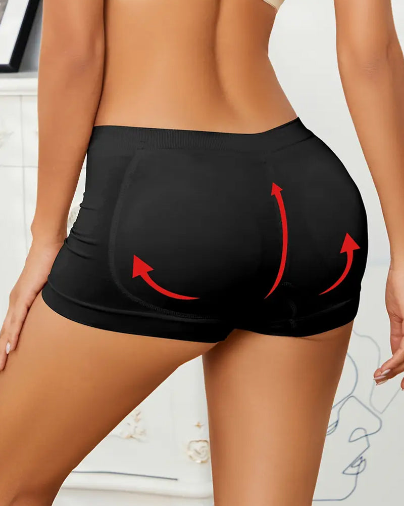 Boxers Sin Costuras para Mujeres con Realce de Glúteos