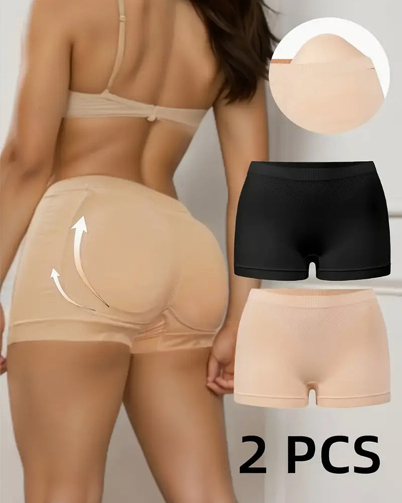 Boxers Sin Costuras para Mujeres con Realce de Glúteos