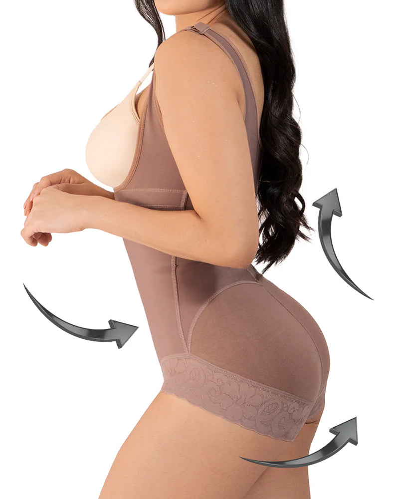 Cuerpo Moldeador con Cierre Frontal para Mujeres
