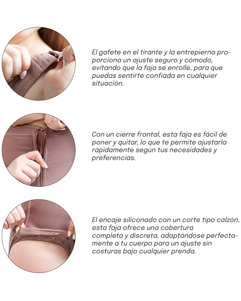 Cuerpo Moldeador con Cierre Frontal para Mujeres
