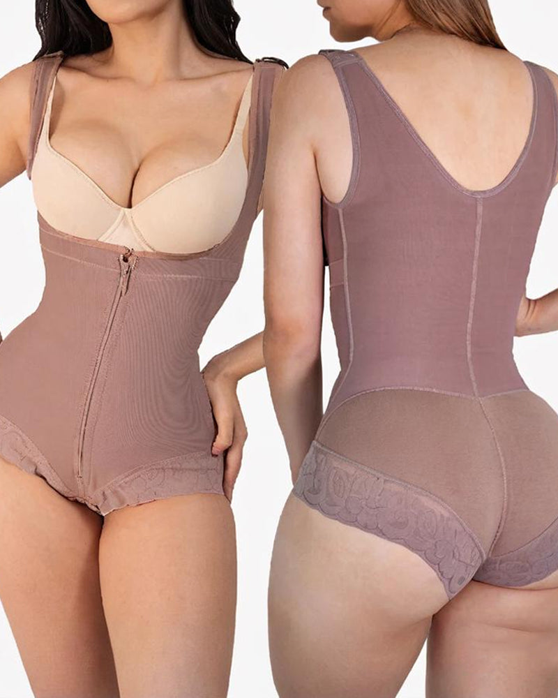 Cuerpo Moldeador con Cierre Frontal para Mujeres
