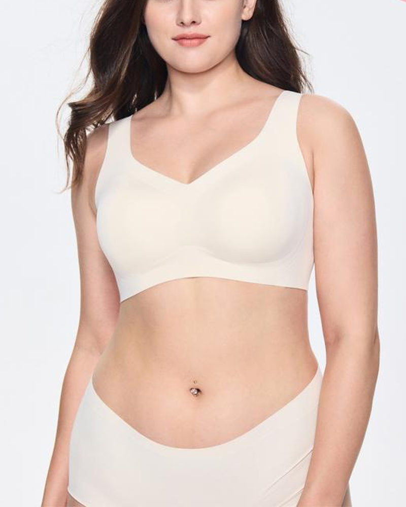 Sujetador T-Shirt Sin Aros: Comodidad y Soporte con Copas Completas